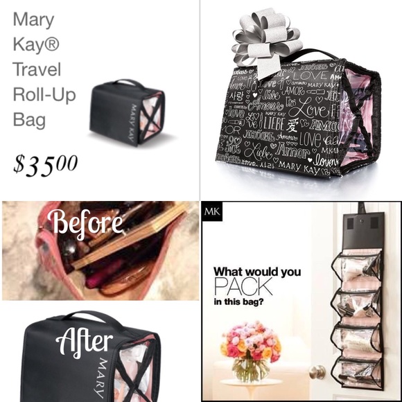 mary kay roll up bag